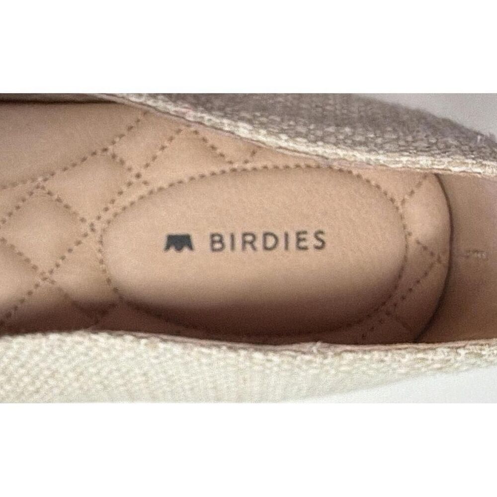 Birdies Starling Raffia Stripe Loafers Flats Slip On Women Size 8.5 Luxe Preppy - Picture 6 of 8
